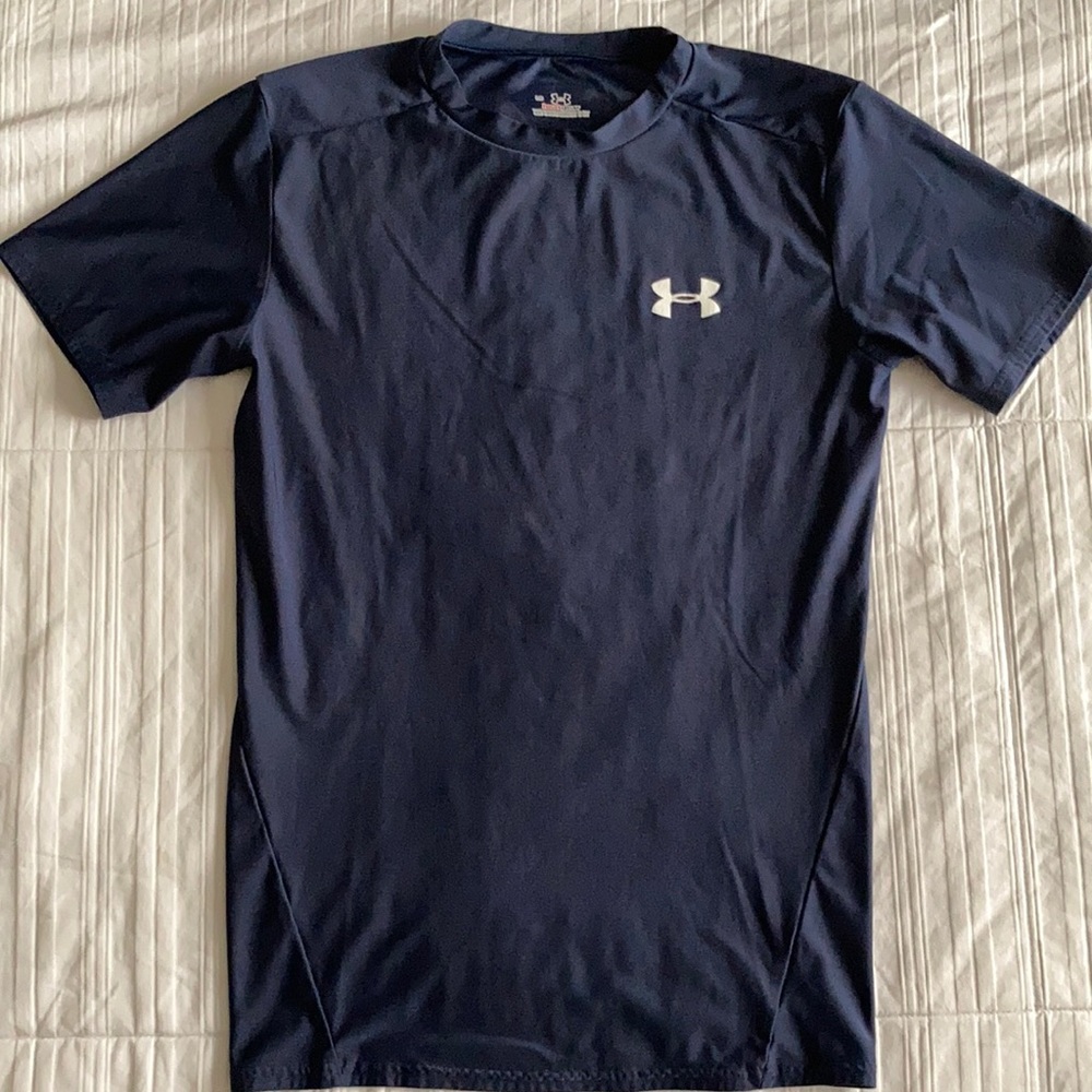 MENS UNDER ARMOUR HEATGEAR SHIRT SZ LARGE
